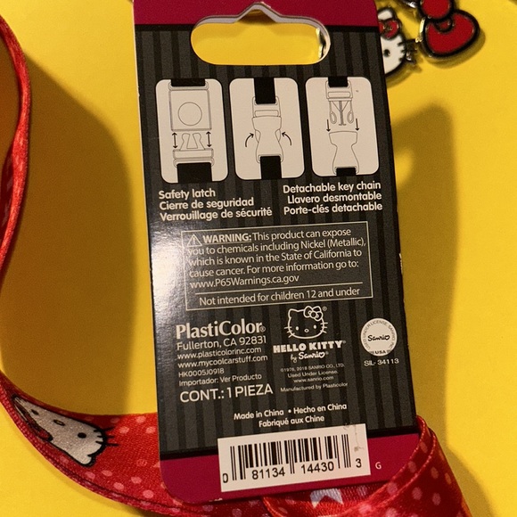 Hello Kitty Lanyard and Keychain lot New - Picture 3 of 5